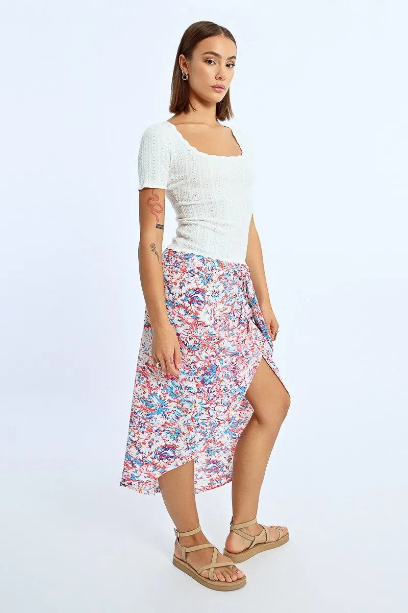 SHORT-SLEEVED SWEATER