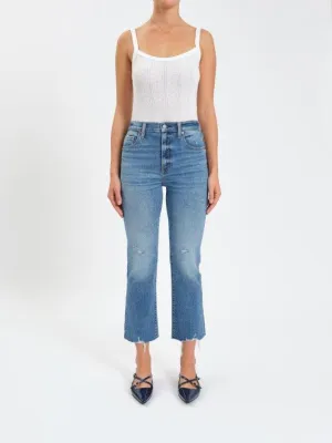 Shy Girl Cropped Flare Jeans, Wide Awake Vintage | Daze