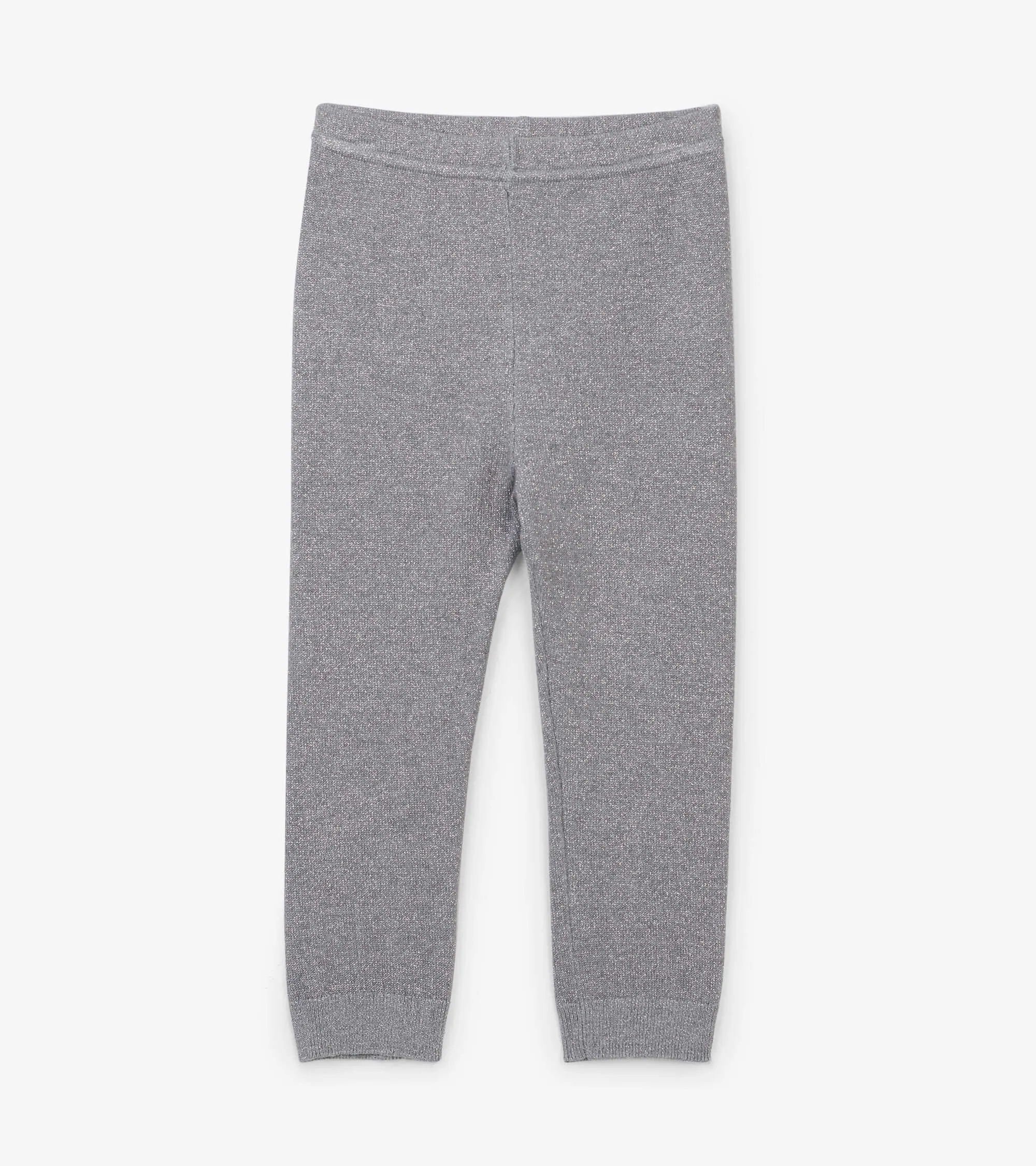 Silver Baby Knit Tights