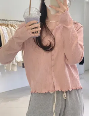 Single-breasted cardigan
