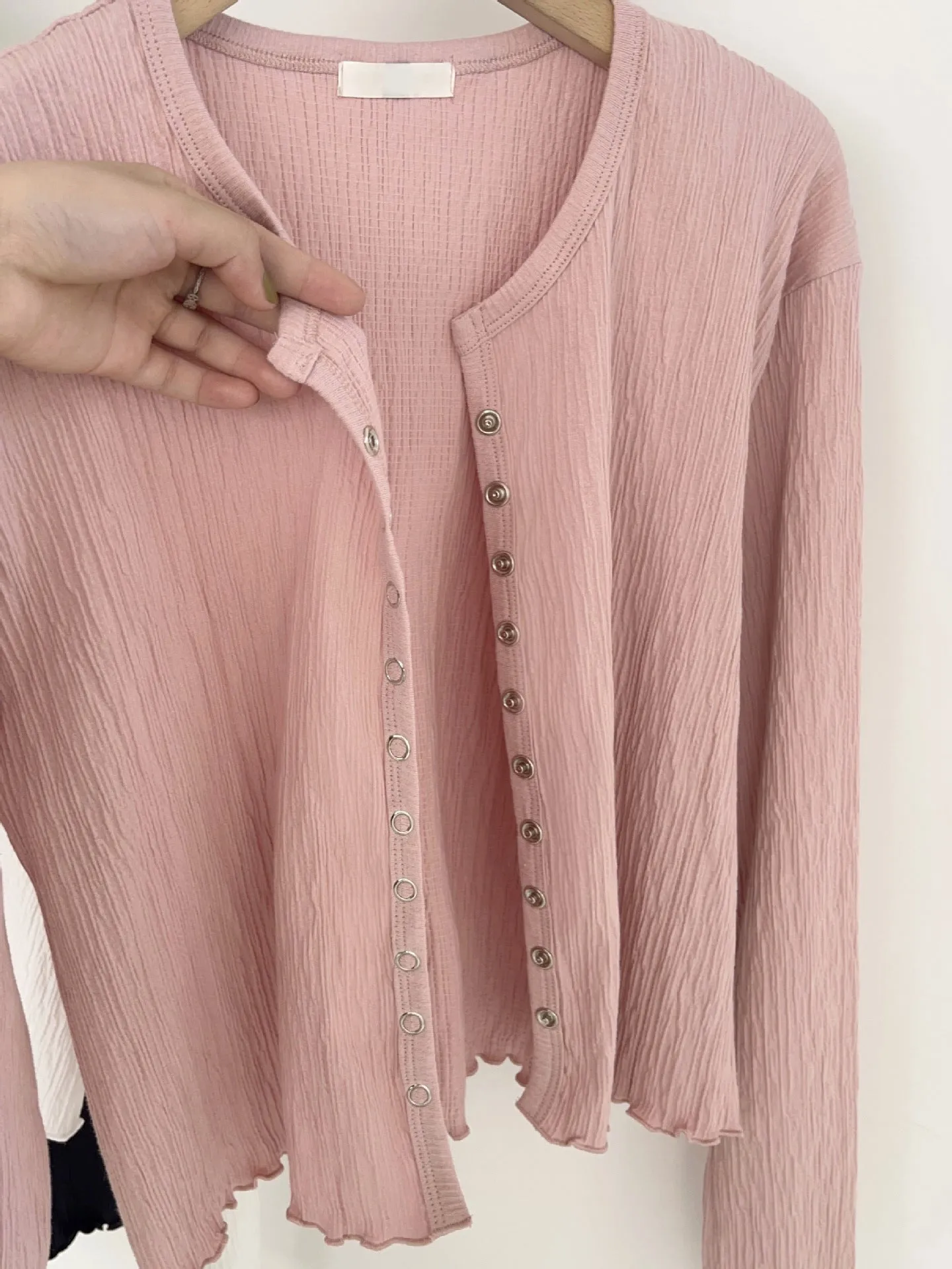 Single-breasted cardigan