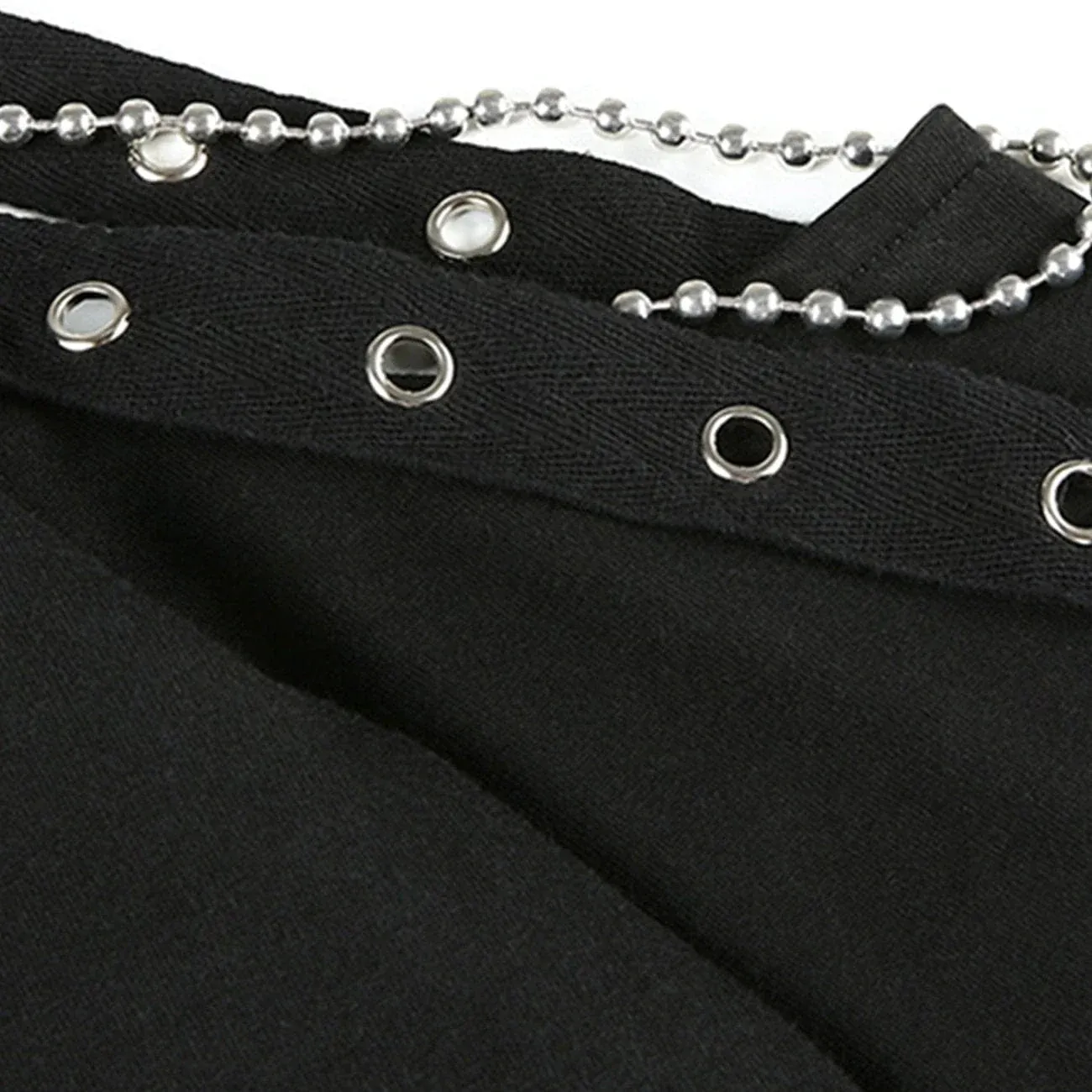Single Shoulder Hollow Sweater