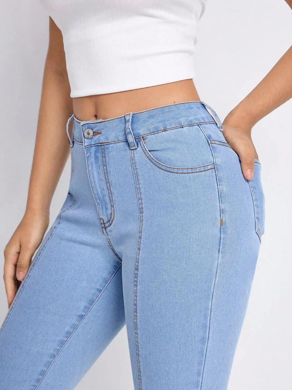Skinny Jeans with Pockets