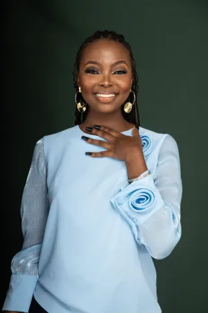 Sky Blue Blouse
