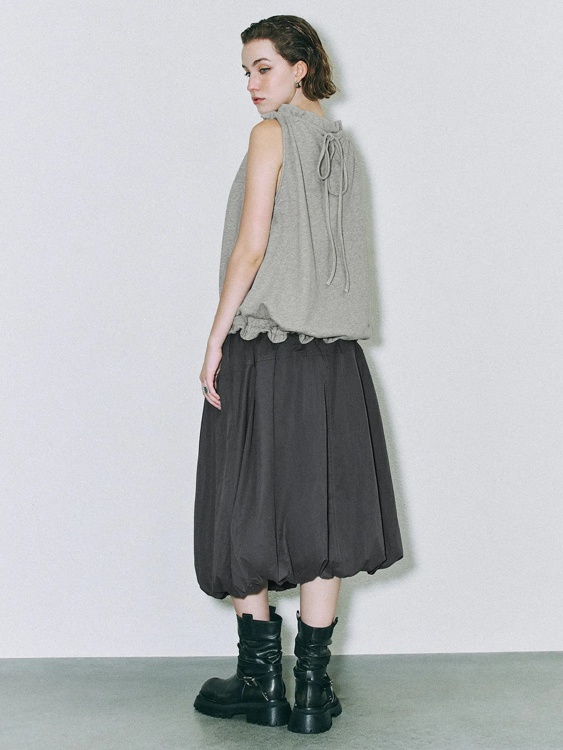 Slant Pocket Balloon Skirts