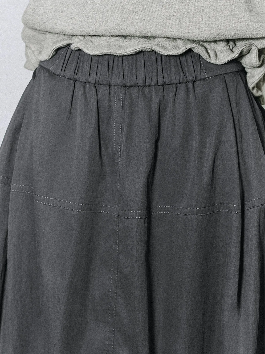 Slant Pocket Balloon Skirts