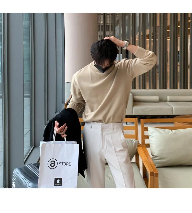 Slim-fit Long-sleeved T-shirt