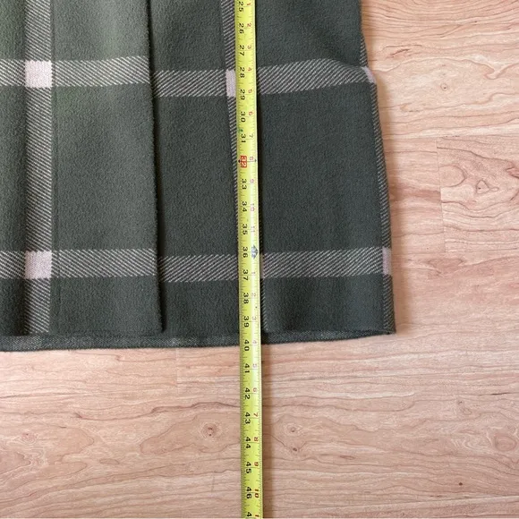 |Society Club| Check Doubled Faced Plaid Coat Oversized Woman’s Medium