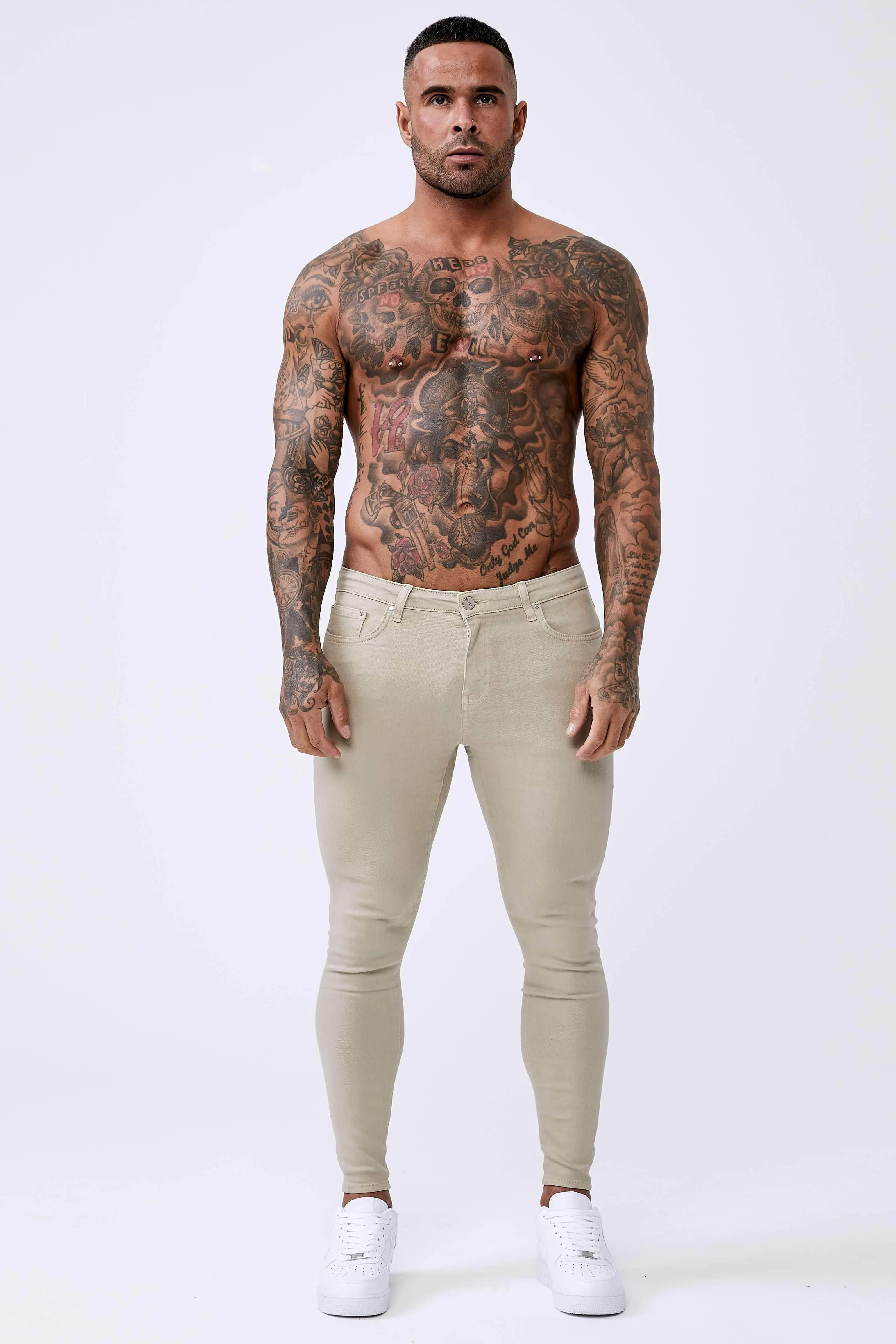 Spray-On Jeans - Stone