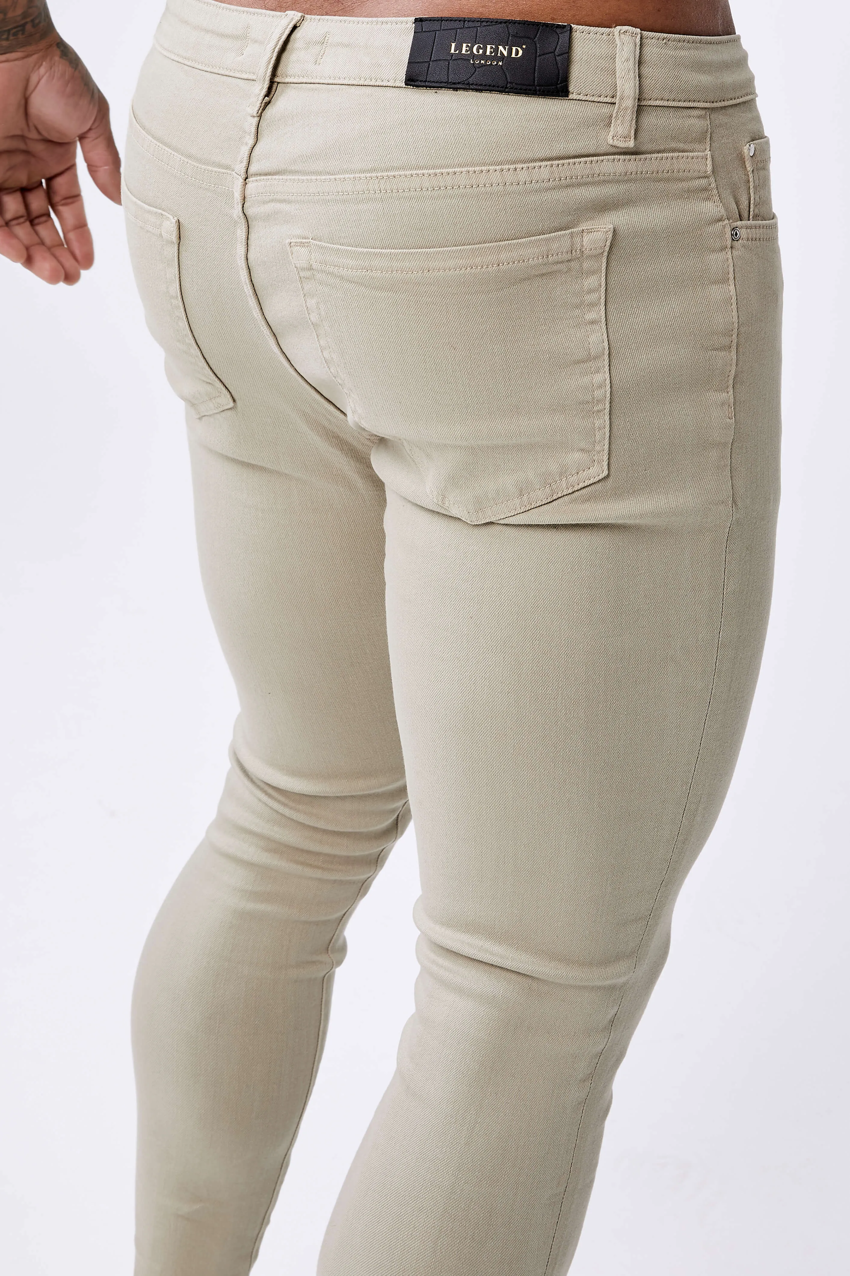 Spray-On Jeans - Stone