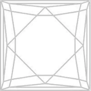 Square SUPERNOVA Loose Moissanite Stone