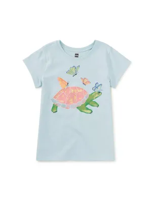 S/S Graphic Tee, Painted Turtle