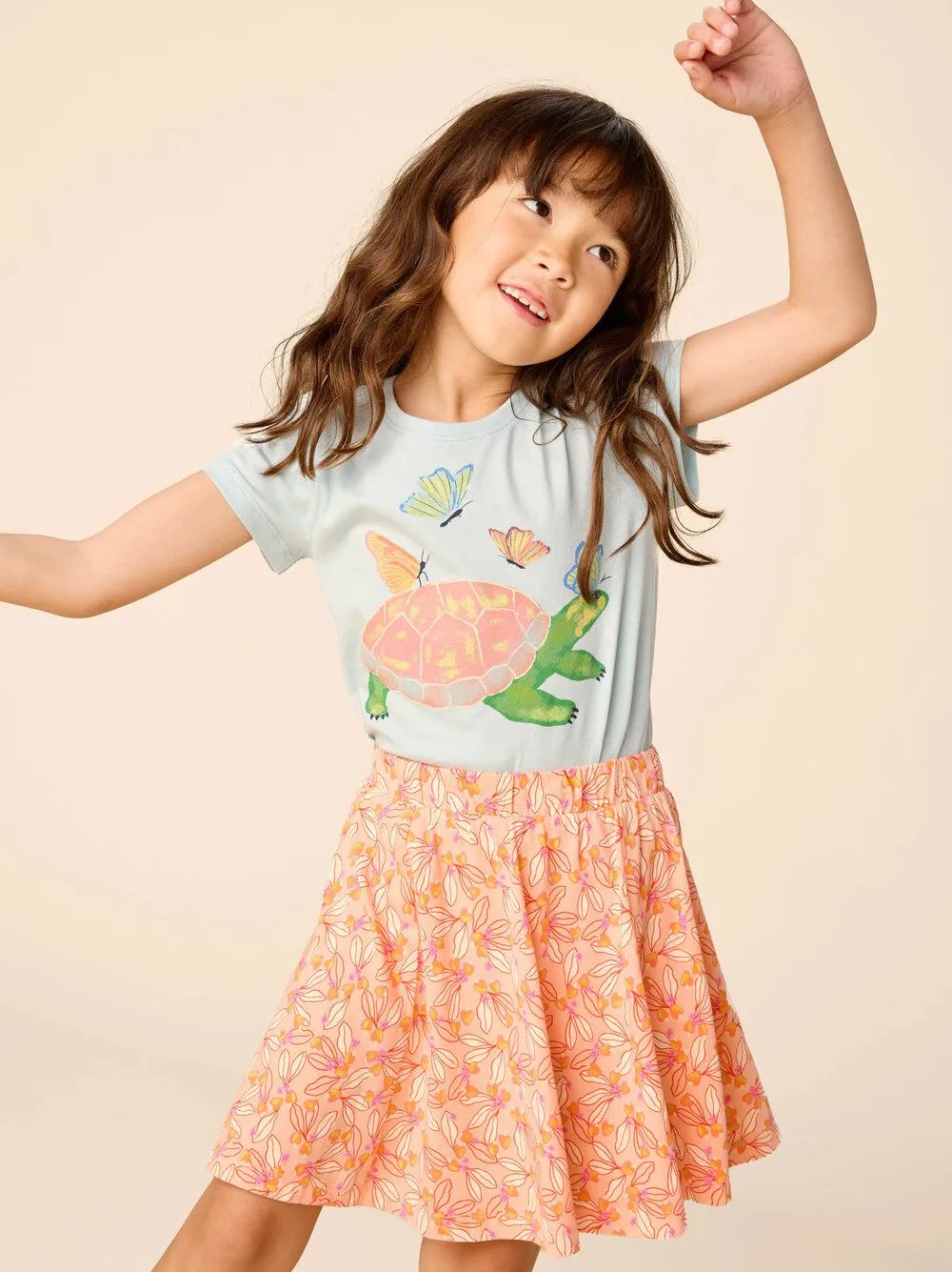 S/S Graphic Tee, Painted Turtle