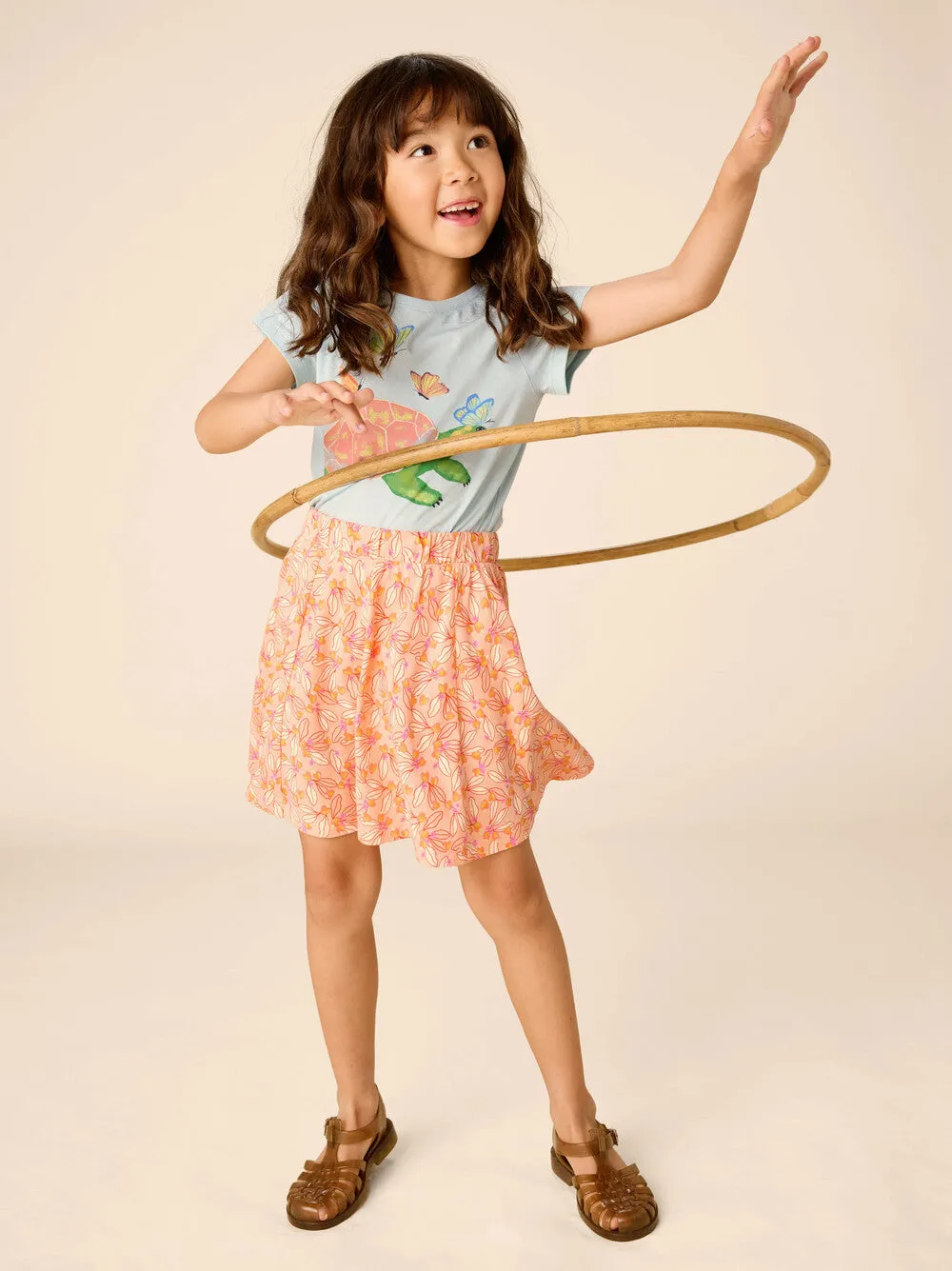 S/S Graphic Tee, Painted Turtle