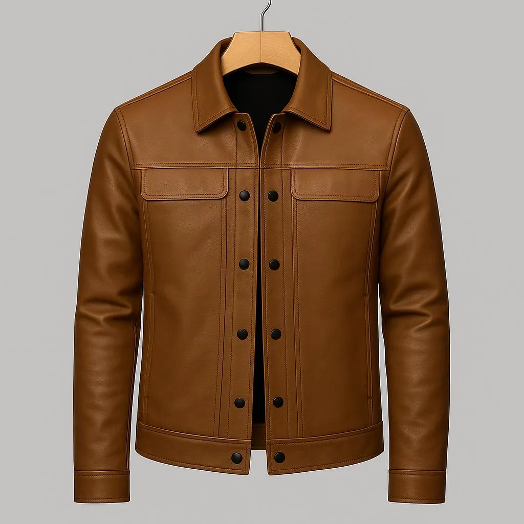 Stalen™ | Stylish Leather Spring Jacket