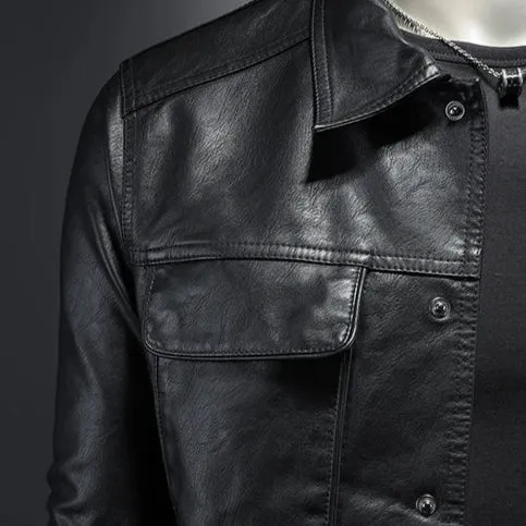 Stalen™ | Stylish Leather Spring Jacket