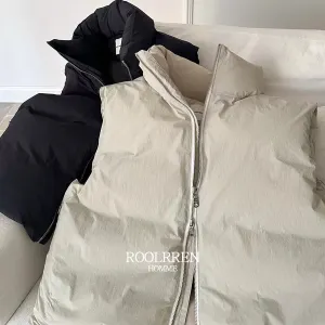 Stand Collar Warm Down Vest