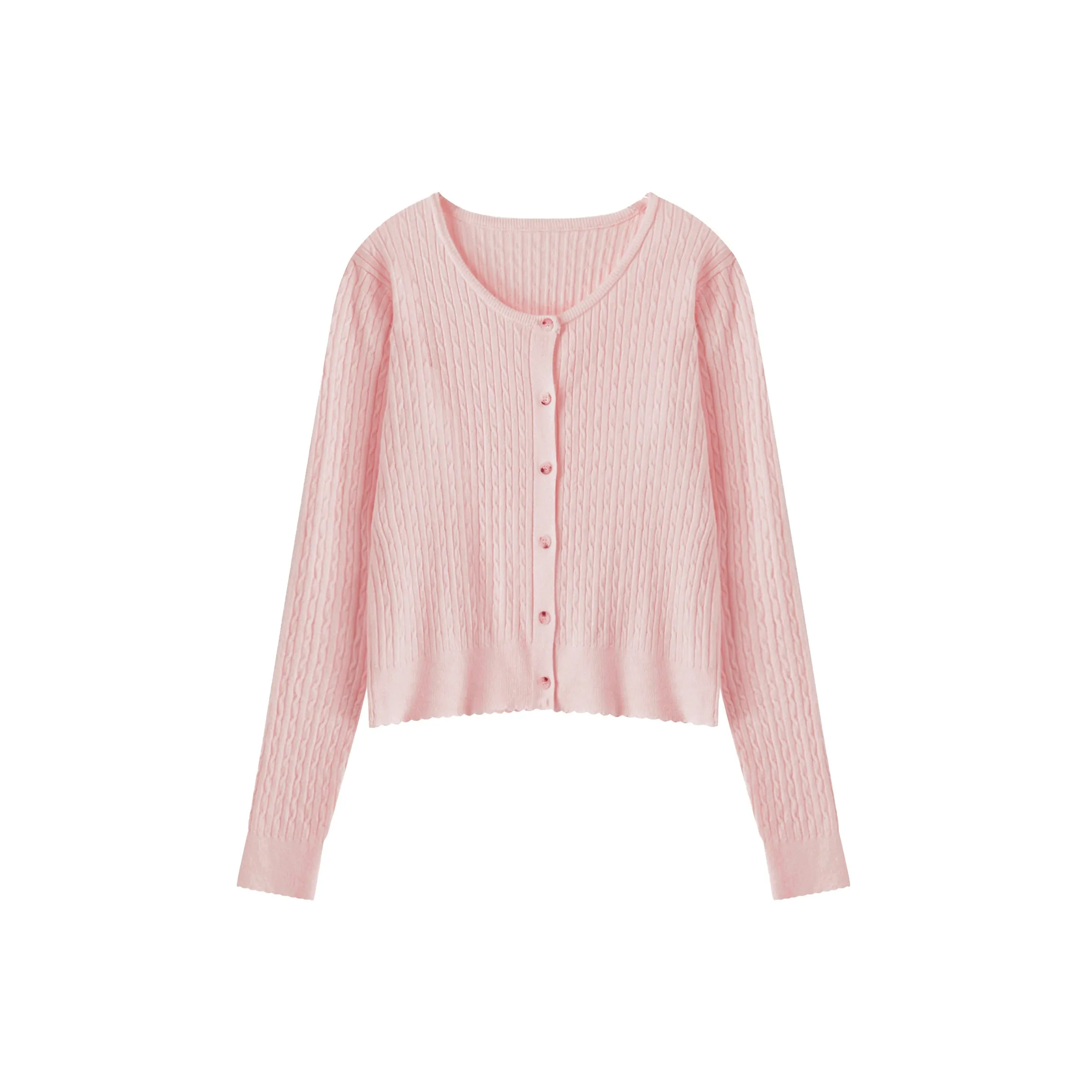 sticky twist cardigan coat