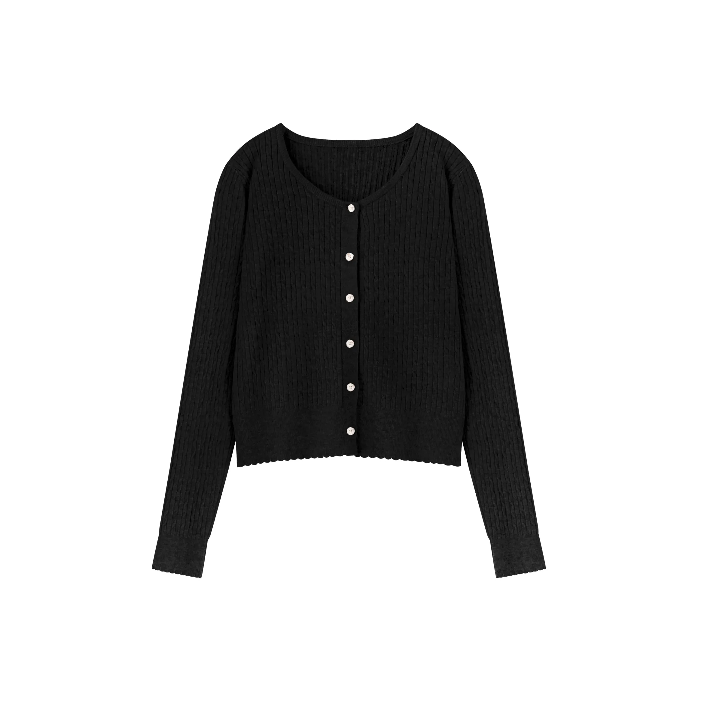 sticky twist cardigan coat