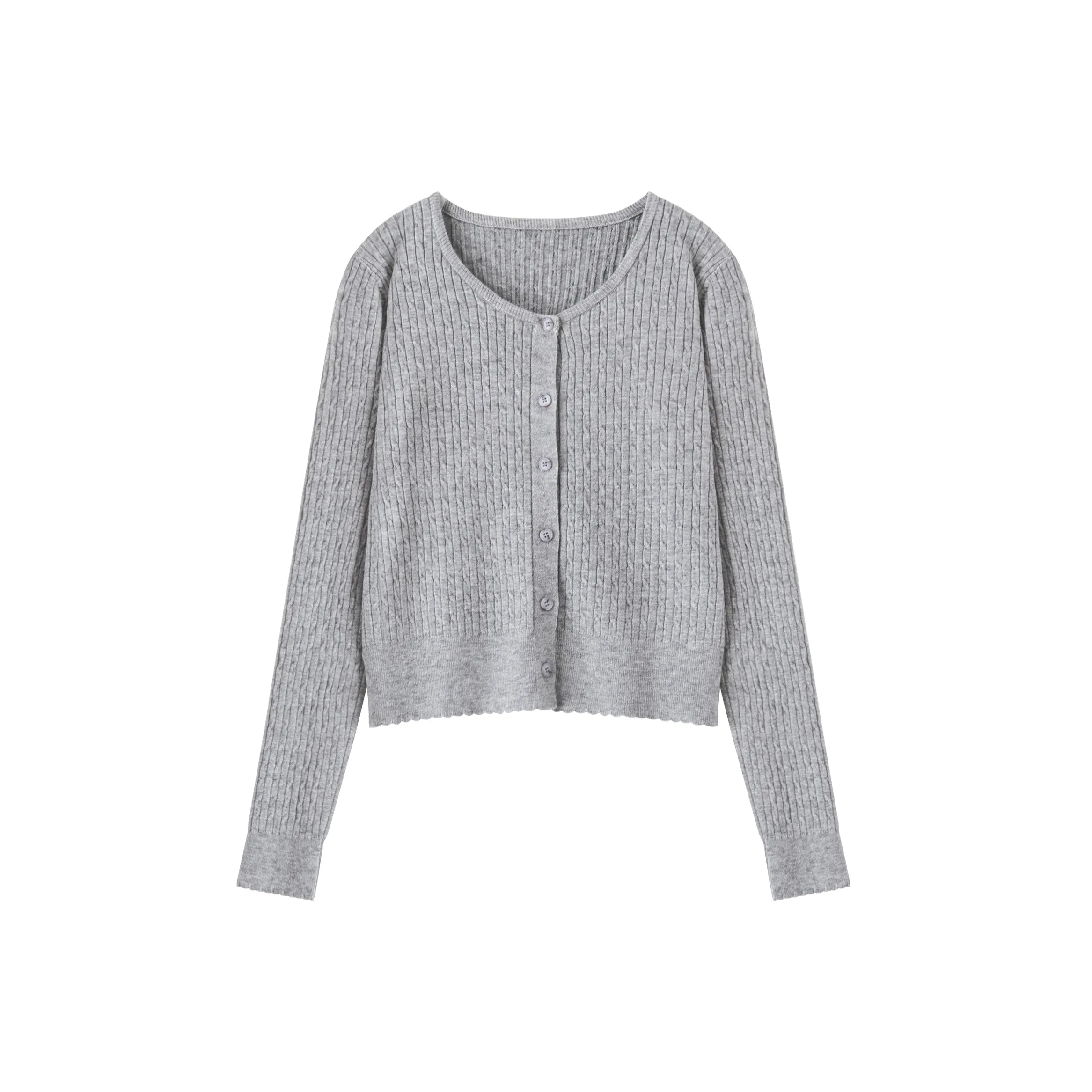 sticky twist cardigan coat