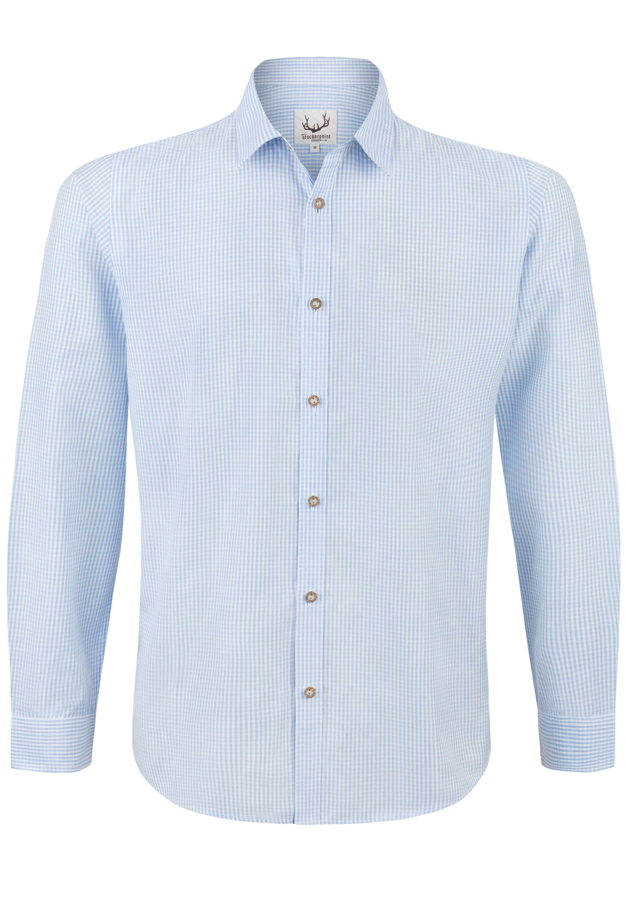 Stockerpoint Mens "Ralph" Light Blue Long Sleeve Shirt (3xl) closeout