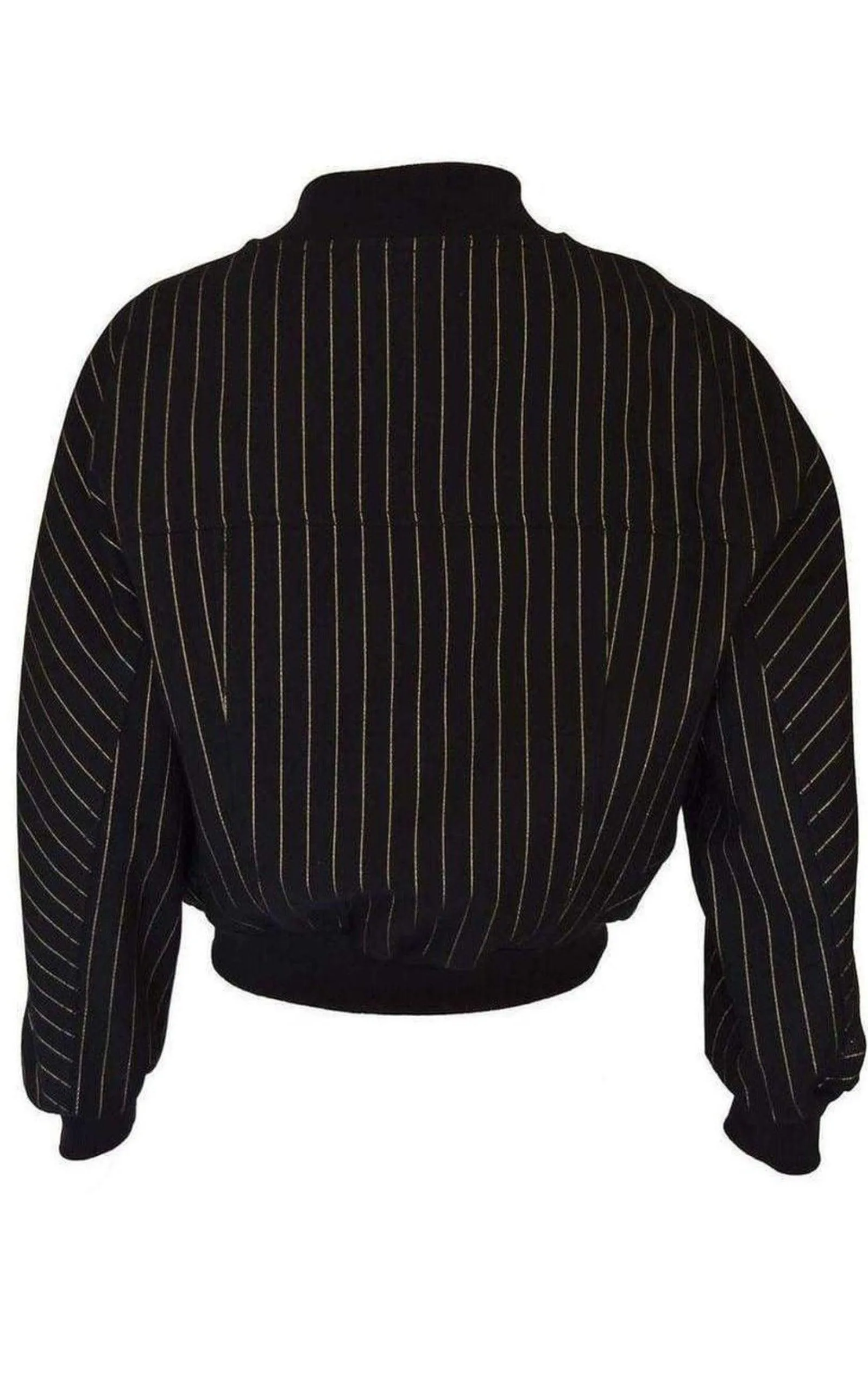 Striped Cotton Teddy Jacket