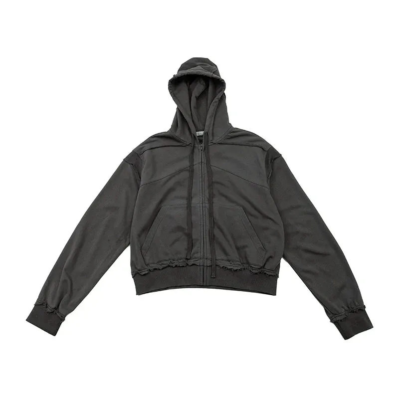 Structured Zip Hoodie