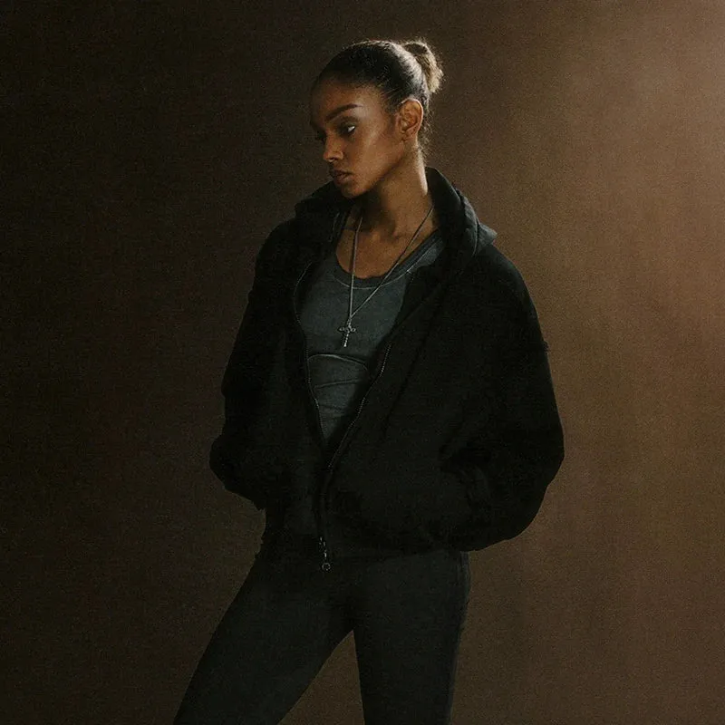 Structured Zip Hoodie