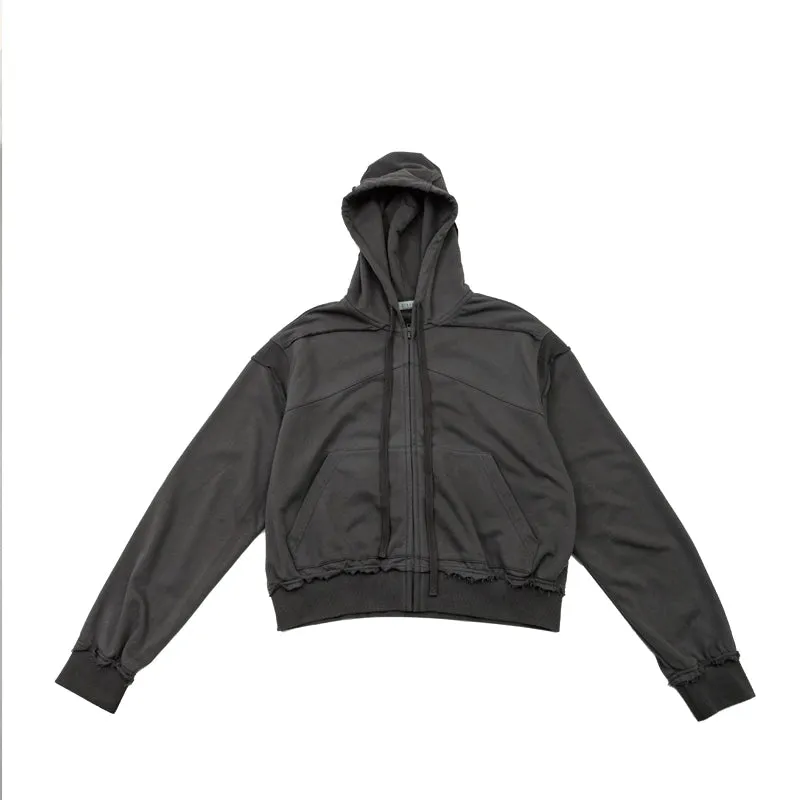 Structured Zip Hoodie