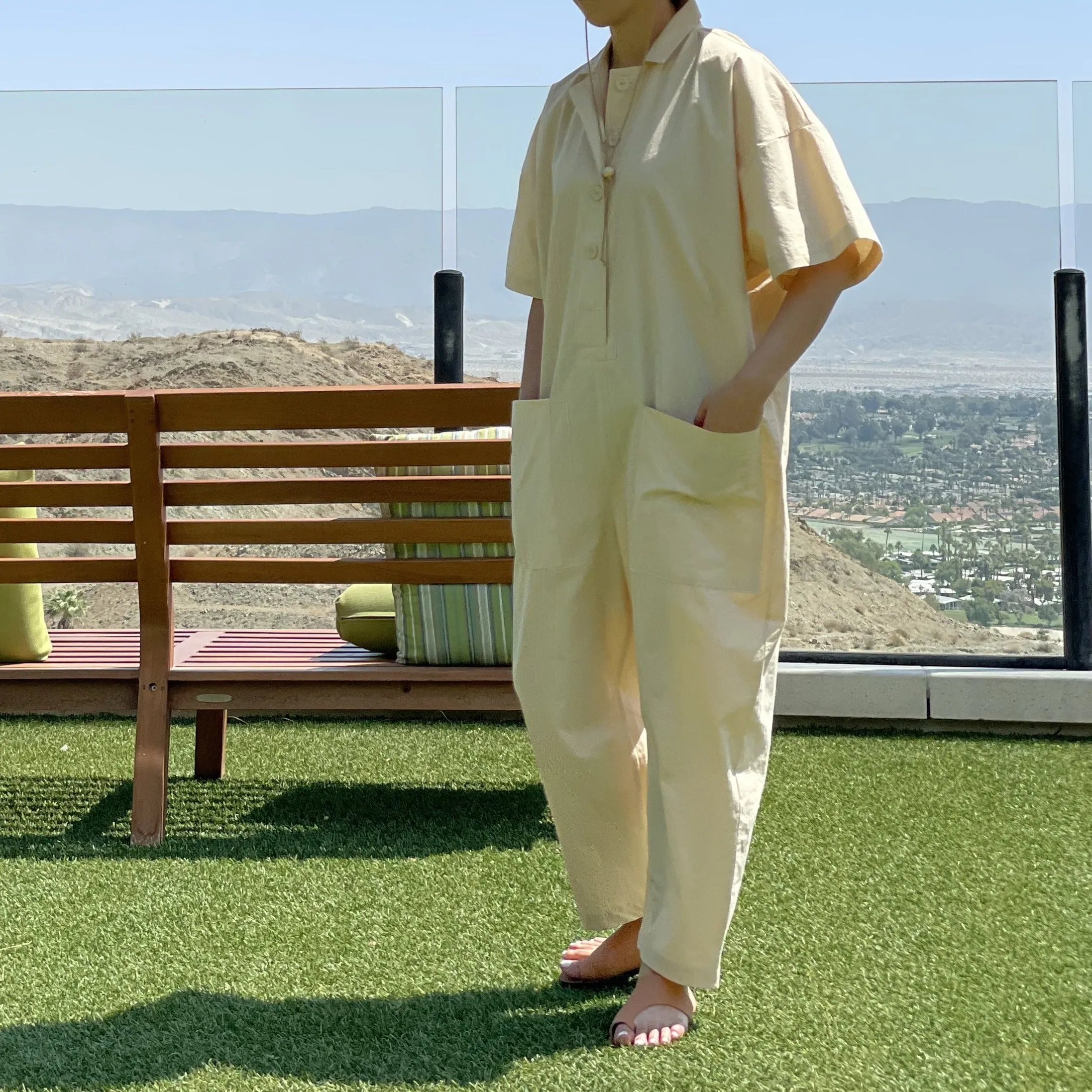 [STUDIO Collection] Summer Jumpsuit Butter