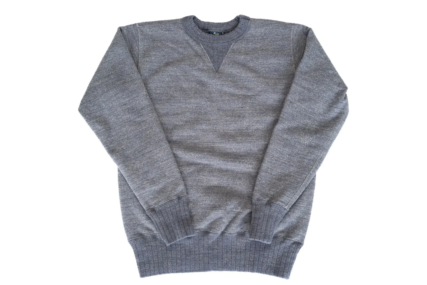 Studio D'Artisan 12oz 'Suvin Gold' Loopwheeled Sweatshirt (Heather Navy)