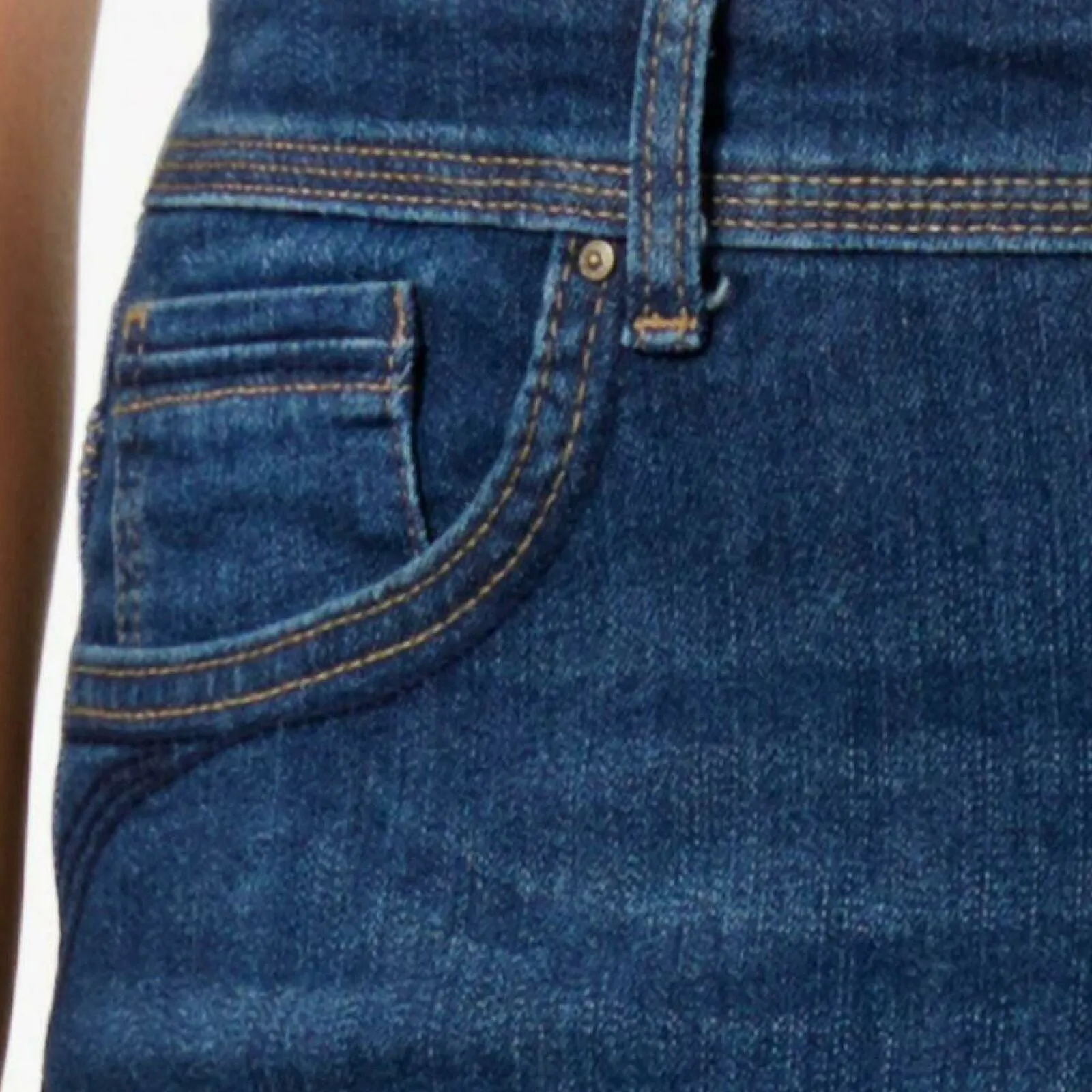 Style & Co. Women's Plus Size Tummy Control High Rise Straight Leg Jeans