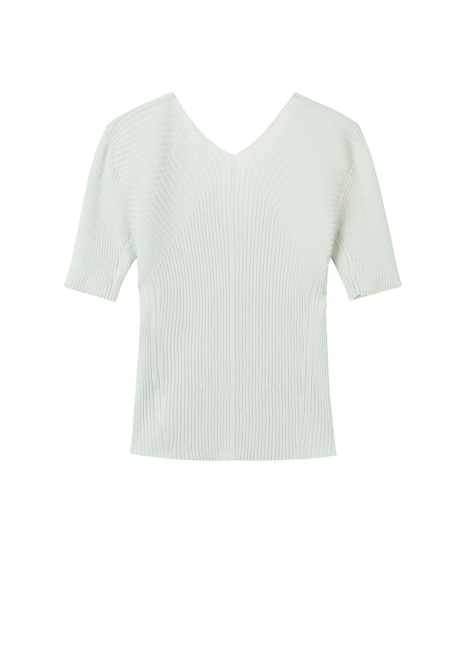 Sweater / JNBY Short Sleeve Slim Fit Pullover Sweater
