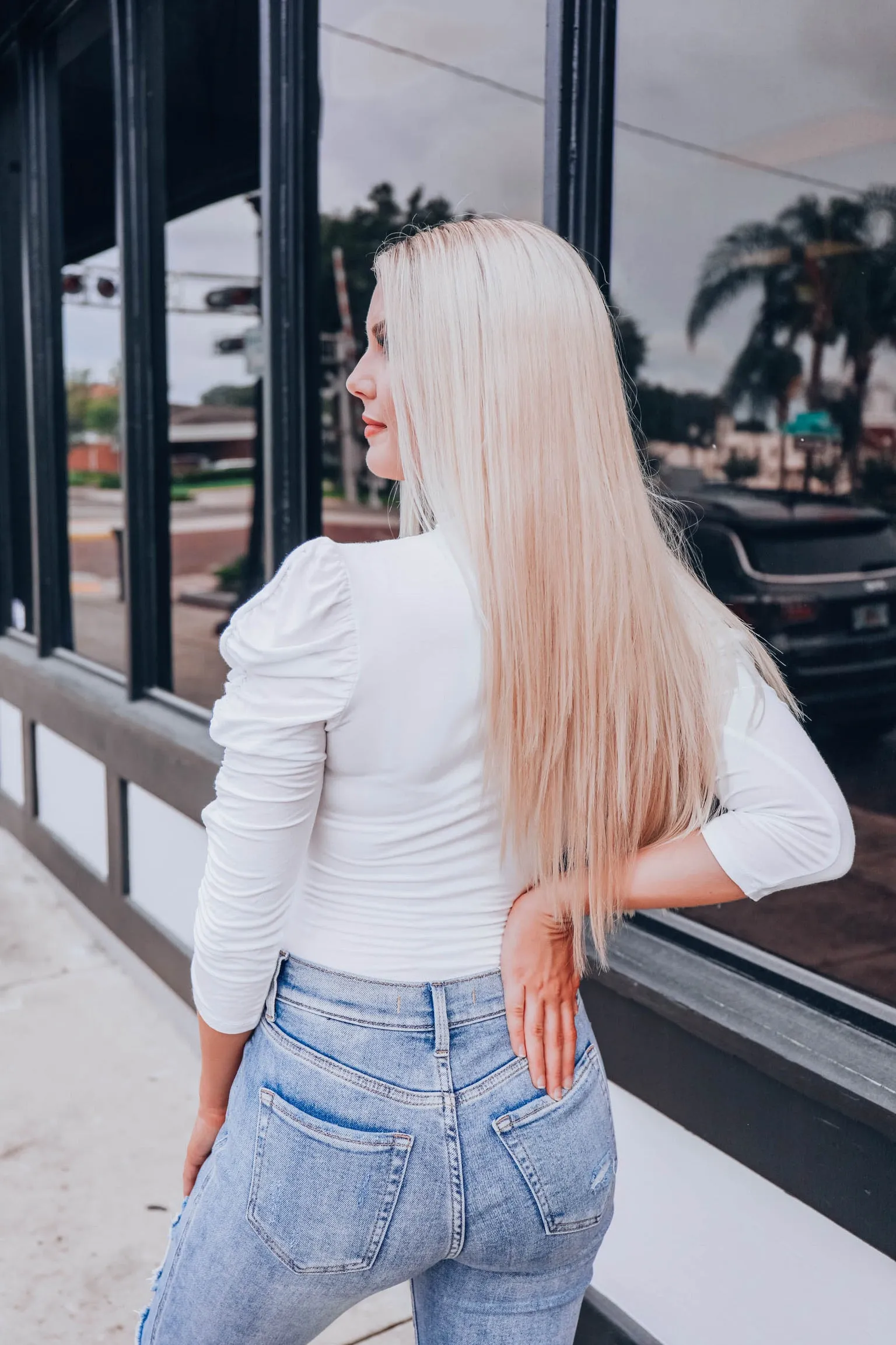 Sweet Aura Bodysuit - White