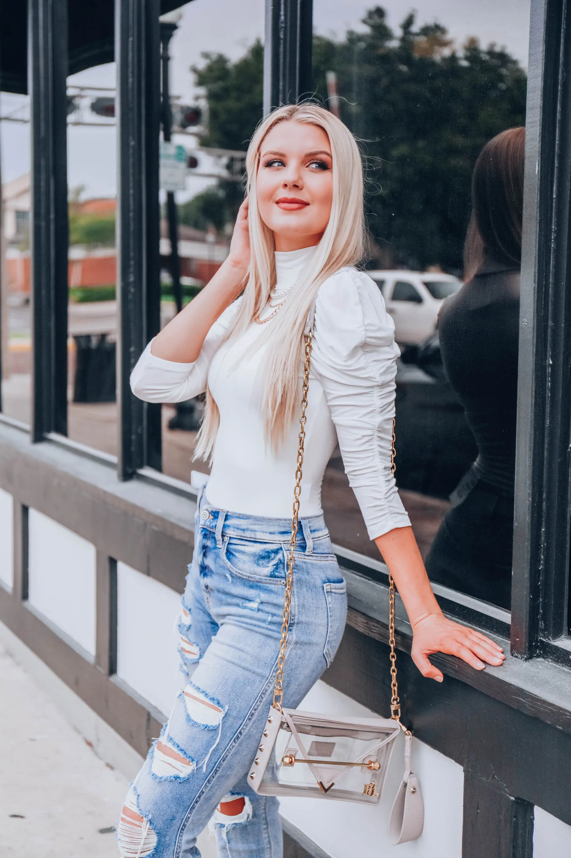 Sweet Aura Bodysuit - White