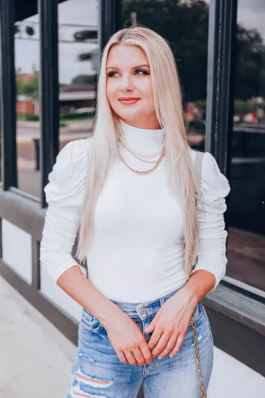 Sweet Aura Bodysuit - White