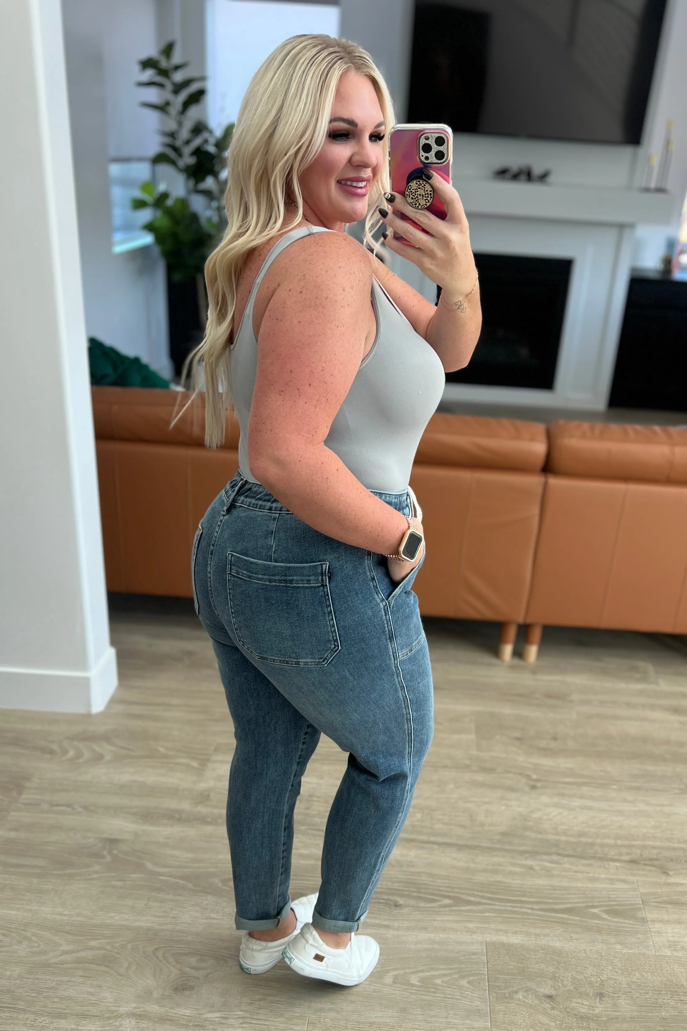 Sz3 Muller-Judy Blue Joggers- fits a sz 5