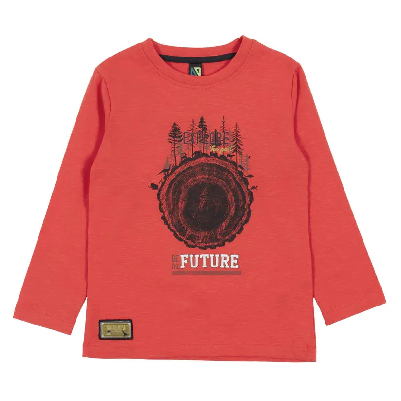 T-shirt à manches longues Nature sauvage F2405-04
