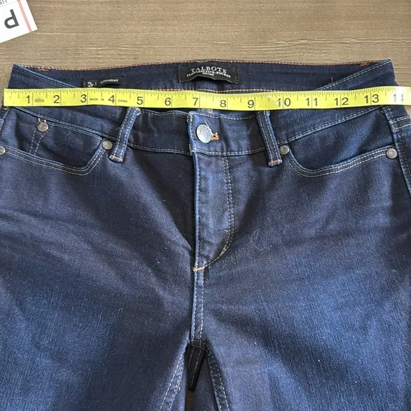 Talbots Dark Wash Flawless 5 Pocket Skinny Jean Preloved