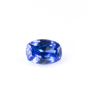 Tanzanite 3.66 carat Facet Cushion Gemstone