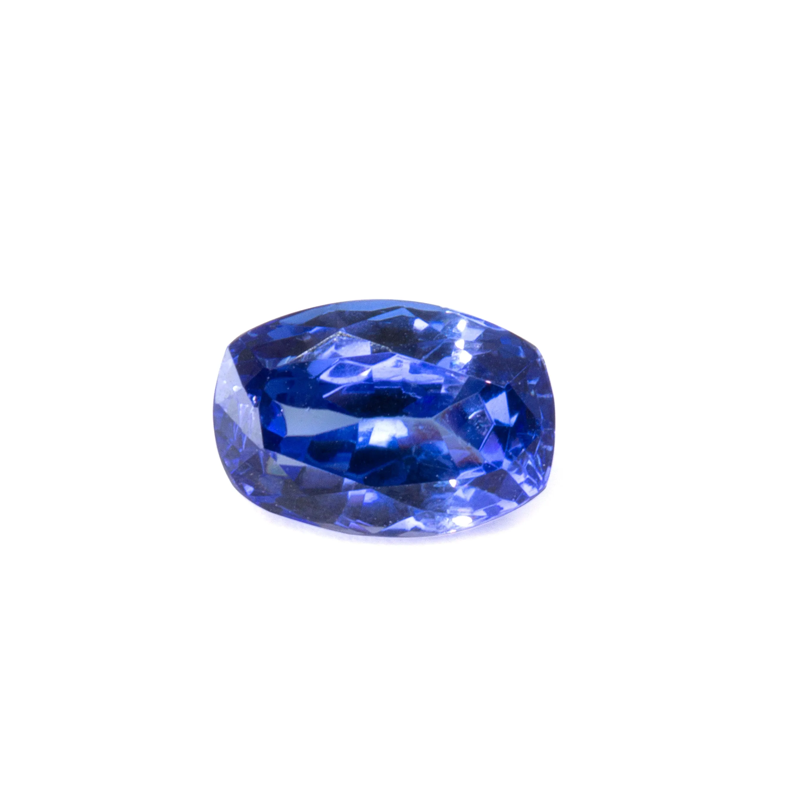 Tanzanite 3.66 carat Facet Cushion Gemstone