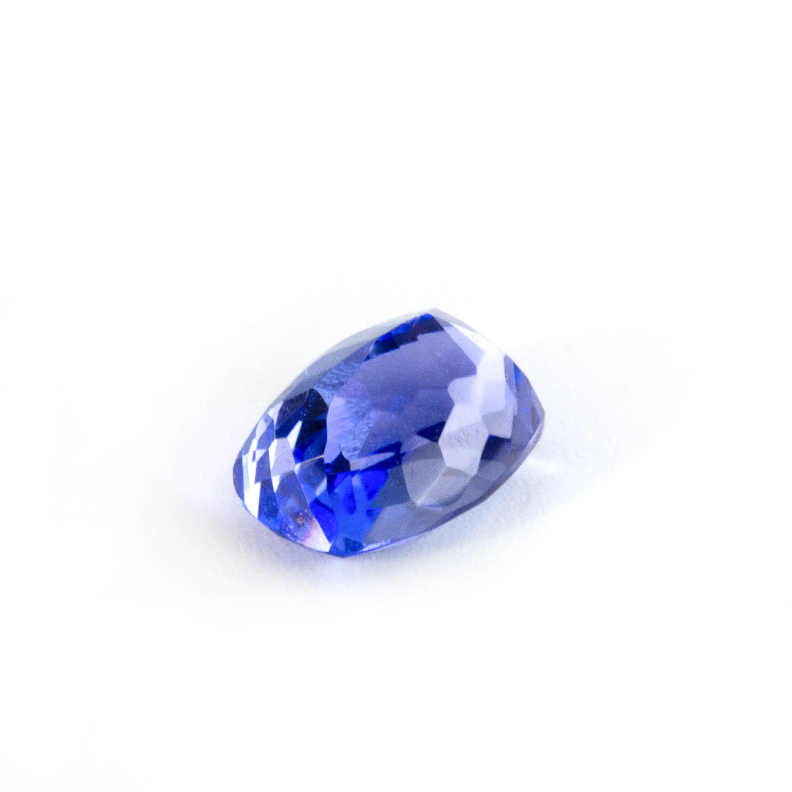Tanzanite 3.66 carat Facet Cushion Gemstone