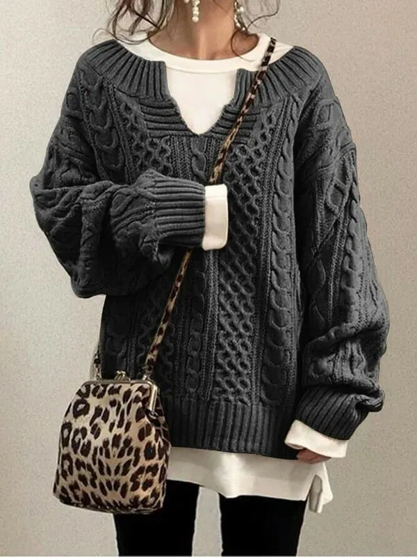 Tata - Elegant Oversized Sweater