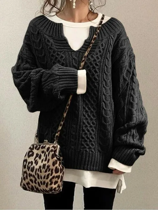 Tata - Elegant Oversized Sweater