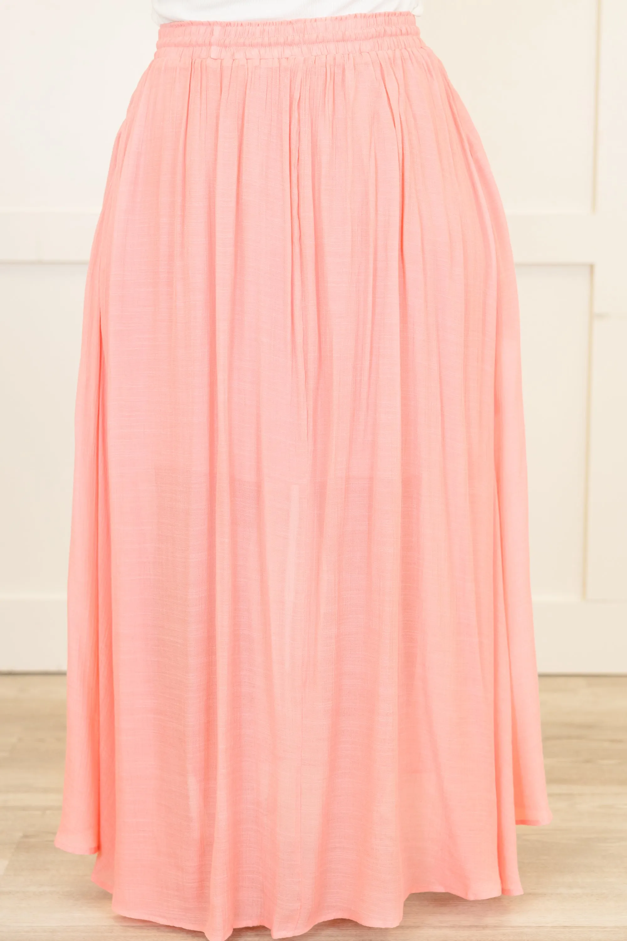 The Break Is Over Skirt, Pastel Pink