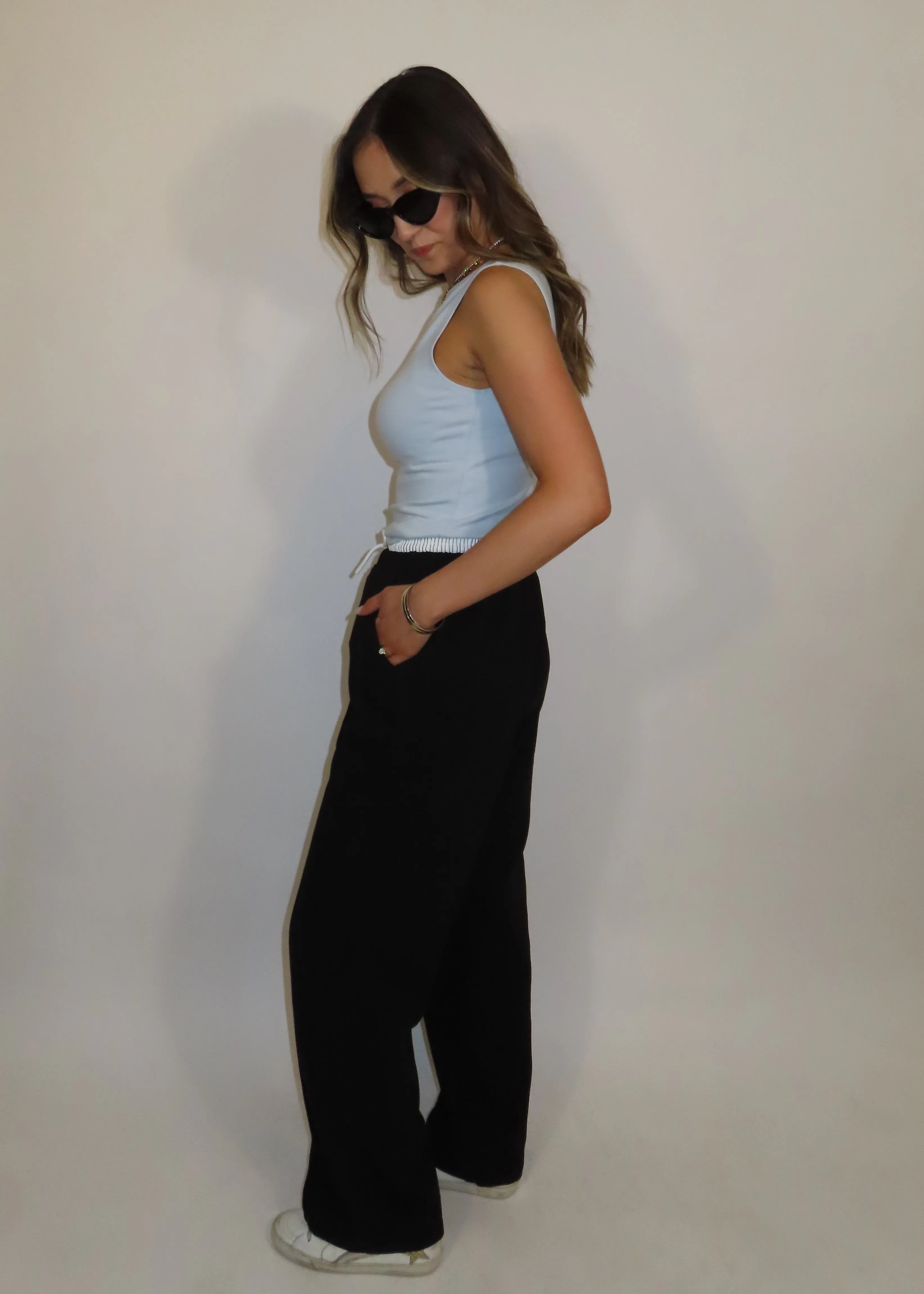 The Sydnie Top - Brushed Blue