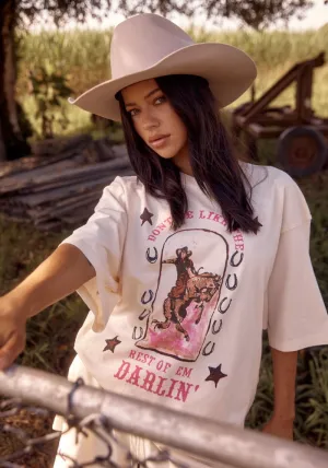 The Very Oversized Darlin Tee