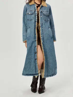 The Wild Warmth Sherpa-Lined Denim Jacket