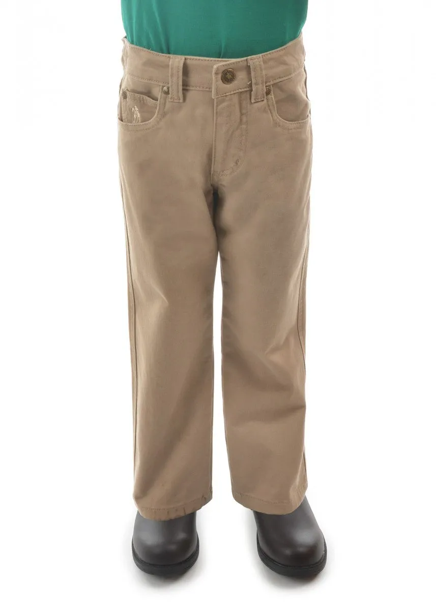 Thomas Cook Kids Moleskin Jeans - Regular - Sand