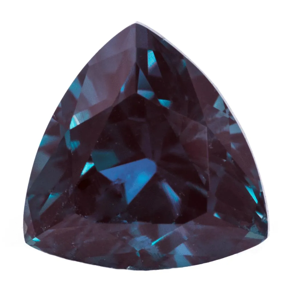 Trillion FAB Lab-Grown Alexandrite Gems